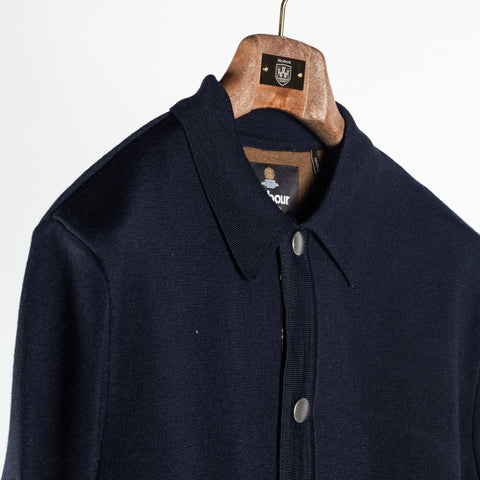 Barbour Navy Florcombe Knit Cardigan 3