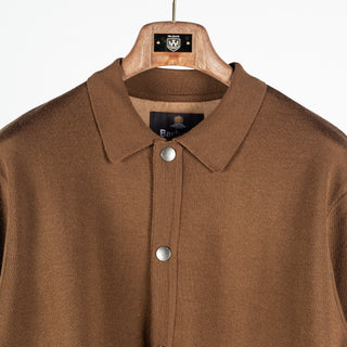Barbour Dark Sand Florcombe Knit Cardigan 7