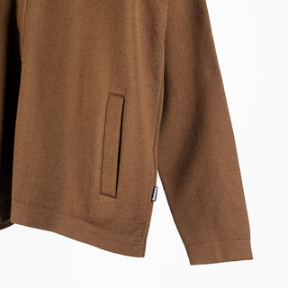 Barbour Dark Sand Florcombe Knit Cardigan 4
