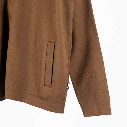 Barbour Dark Sand Florcombe Knit Cardigan 4