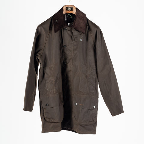 Barbour Olive Classic Beaufort Wax Jacket 1