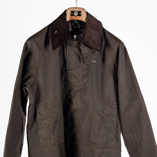 Barbour Olive Classic Beaufort Wax Jacket 6