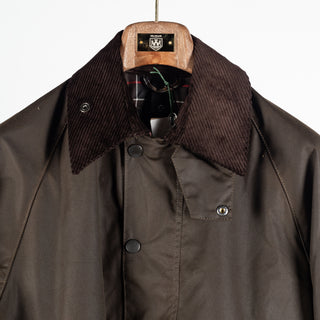 Barbour Olive Classic Beaufort Wax Jacket 7