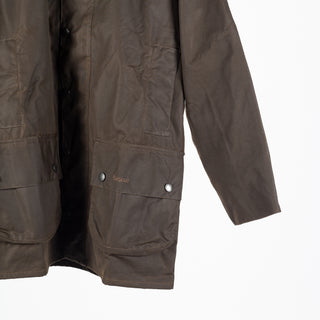 Barbour Olive Classic Beaufort Wax Jacket 4