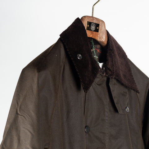 Barbour Olive Classic Beaufort Wax Jacket 3