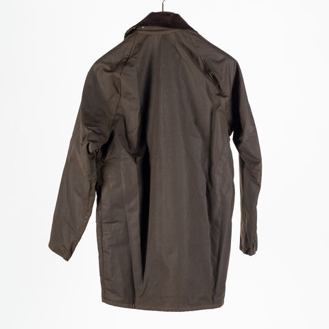 Barbour Olive Classic Beaufort Wax Jacket 5