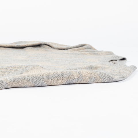 Stenstroms Grey & Tan Merino and Yak Wool Crewneck Sweater 8