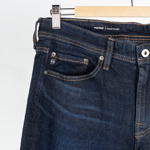 AG Protégé Classic Straight Blue Noise Denim 3