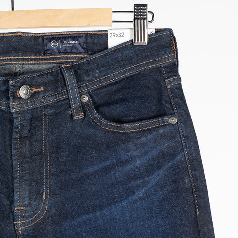 AG Tellis Modern Slim Blue Noise Denim 4