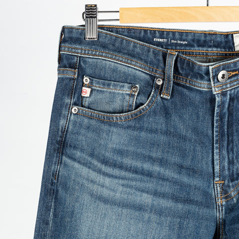 AG Everett Slim Straight Dexters Comfort Stretch Denim 3