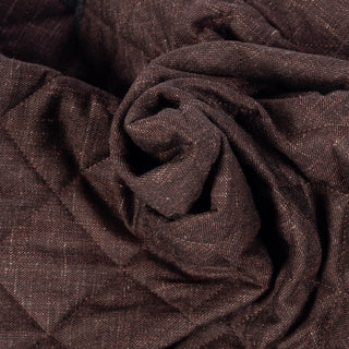 Waterville Brown Textured Theo Quilted Vest 2