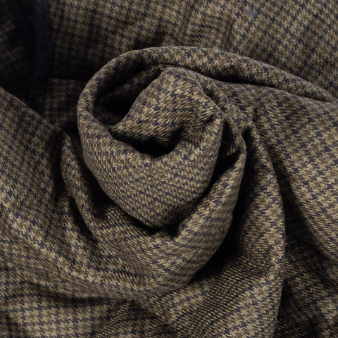 Waterville Olive Check Theo Quilted Vest 2