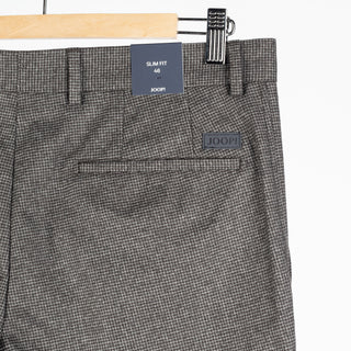 Joop Charcoal Micro Check Shank Pant 7