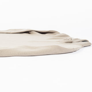 Gran Sasso Taupe Mock-Zip Wool-Cashmere Pullover 8