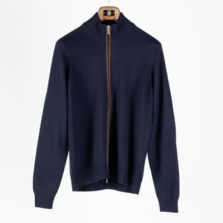Gran Sasso Navy Crewneck Sweater 1