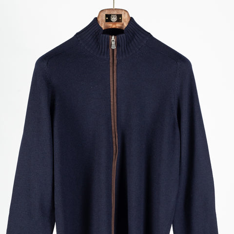 Gran Sasso Navy Crewneck Sweater 6