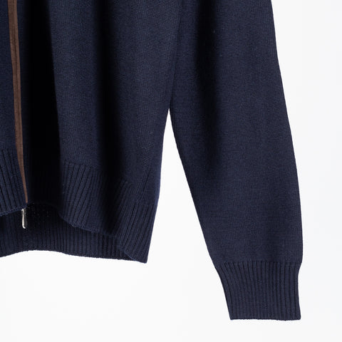 Gran Sasso Navy Crewneck Sweater 4