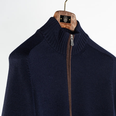 Gran Sasso Navy Crewneck Sweater 3
