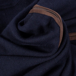 Gran Sasso Navy Crewneck Sweater 2