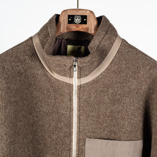 De Bonne Facture Ash Brown Bookstore Jacket Boiled Wool 7