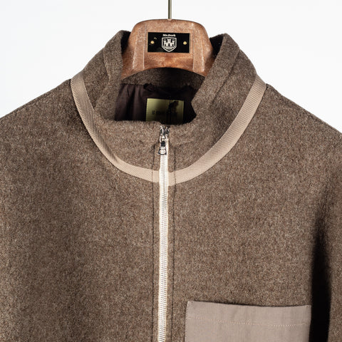 De Bonne Facture Ash Brown Bookstore Jacket Boiled Wool 7