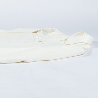 De Bonne Facture White Artist Shirt Cotton & Hemp Gabardine 12