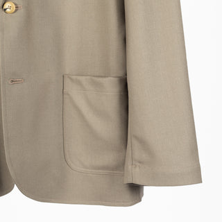 De Bonne Facture Vert-de-Gris Writer's Jacket Super 130's Merino 8