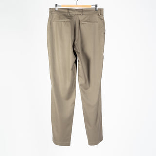 De Bonne Facture Vert-de-Gris One Pleat Trousers Super 130's Merino 9