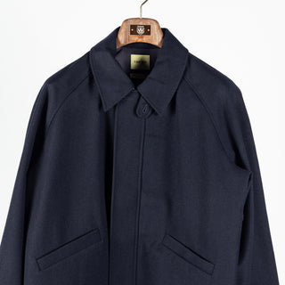 De Bonne Facture Navy Driver's Jacket Water Repellent Wool 6