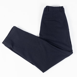 De Bonne Facture Navy Balloon Trousers Water Repellent Wool 9
