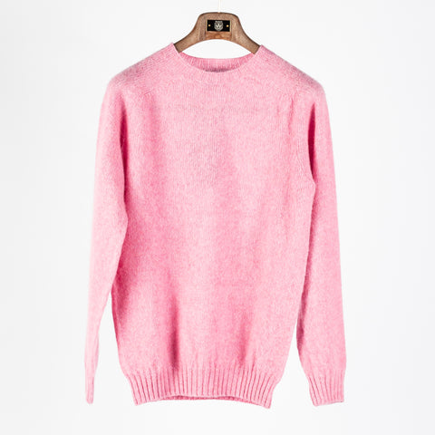 Harley of Scotland Sakura Shaggy Crew Neck Sweater 1