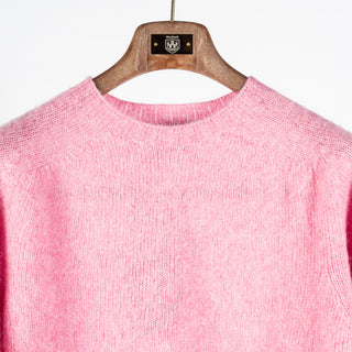 Harley of Scotland Sakura Shaggy Crew Neck Sweater 7