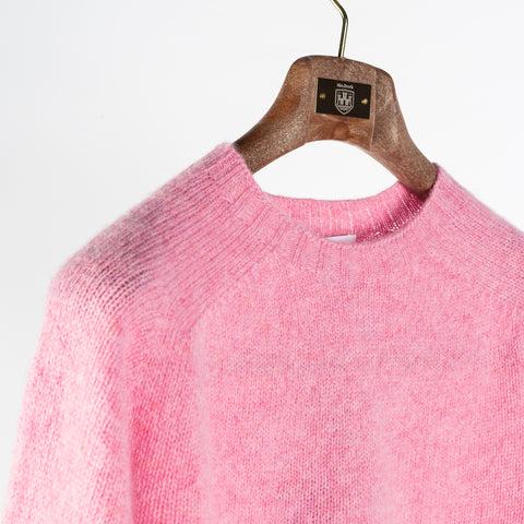 Harley of Scotland Sakura Shaggy Crew Neck Sweater 3