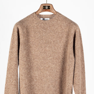 Harley of Scotland Tundra Shaggy Crew Neck Sweater 6