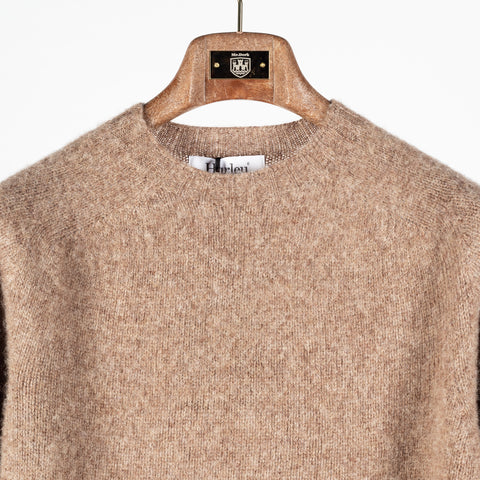 Harley of Scotland Tundra Shaggy Crew Neck Sweater 7