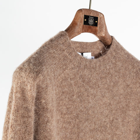Harley of Scotland Tundra Shaggy Crew Neck Sweater 3