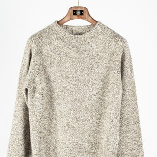 Harley of Scotland Herdwick Saddle Shoulder Crew Neck Sweater 5