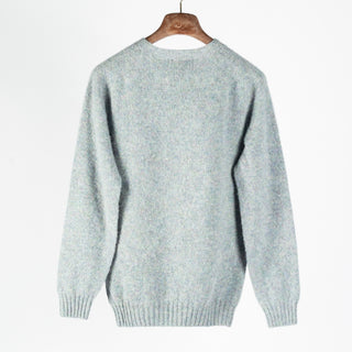 Harley of Scotland Seaglass Shaggy Crew Neck Sweater 5