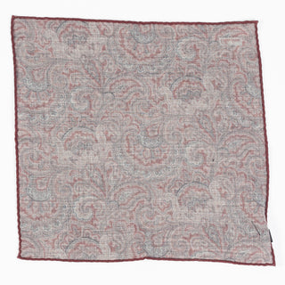 Stenstroms Pattern 781 Patterned Wool Pocket Square 2