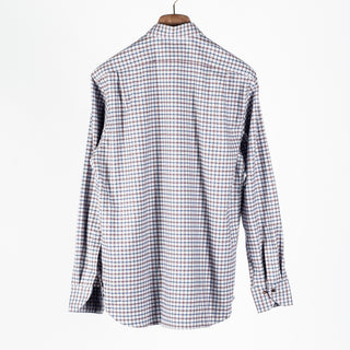 Stenstroms Red & Blue Checked Flannel Shirt 5