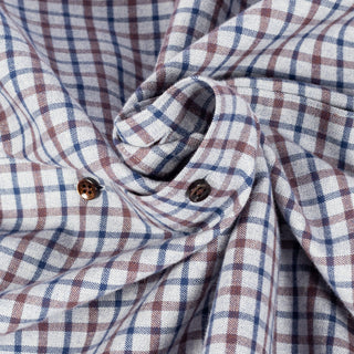 Stenstroms Red & Blue Checked Flannel Shirt 2