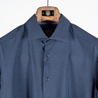 Stenstroms Navy Jersey Stretch Shirt 6