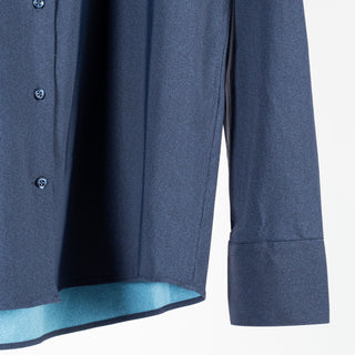 Stenstroms Navy Jersey Stretch Shirt 4