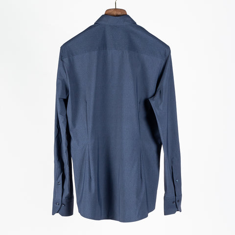 Stenstroms Navy Jersey Stretch Shirt 5