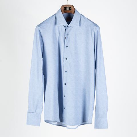 Stenstroms Blue Jersey Casual Shirt 1