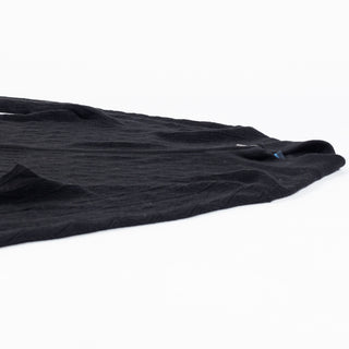 Patrick Assaraf Black Diamond Twill Merino Wool Full Zip Mock 8