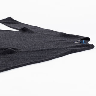 Patrick Assaraf Noir 12GG Merino Rib Raglan Crewneck Sweater 8