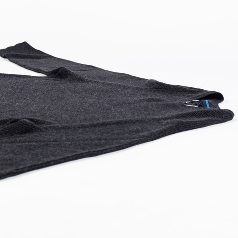 Patrick Assaraf Noir 12GG Merino Rib Raglan Crewneck Sweater 8