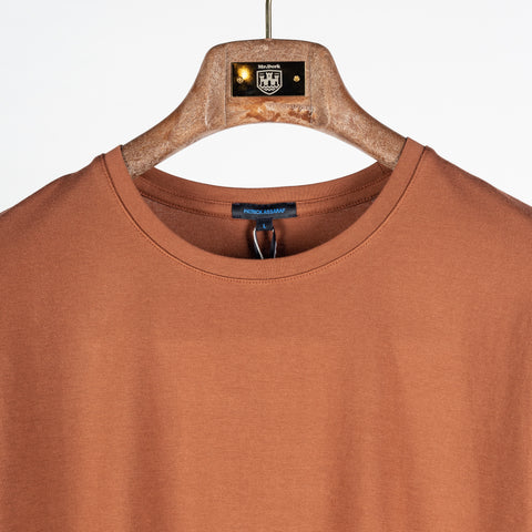 Patrick Assaraf Brick SS Iconic Pima Stretch Crew Tee 6