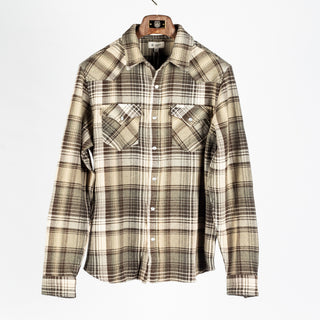 AG Green Checked Huston Western Shirt 1